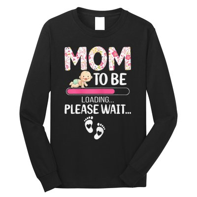 Mom To Be Mother's Day First Time Mom Pregnancy Long Sleeve Shirt