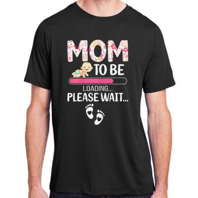 Mom To Be Mother's Day First Time Mom Pregnancy Adult ChromaSoft Performance T-Shirt