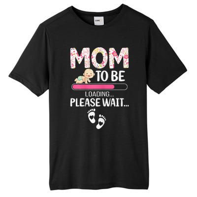 Mom To Be Mother's Day First Time Mom Pregnancy Tall Fusion ChromaSoft Performance T-Shirt