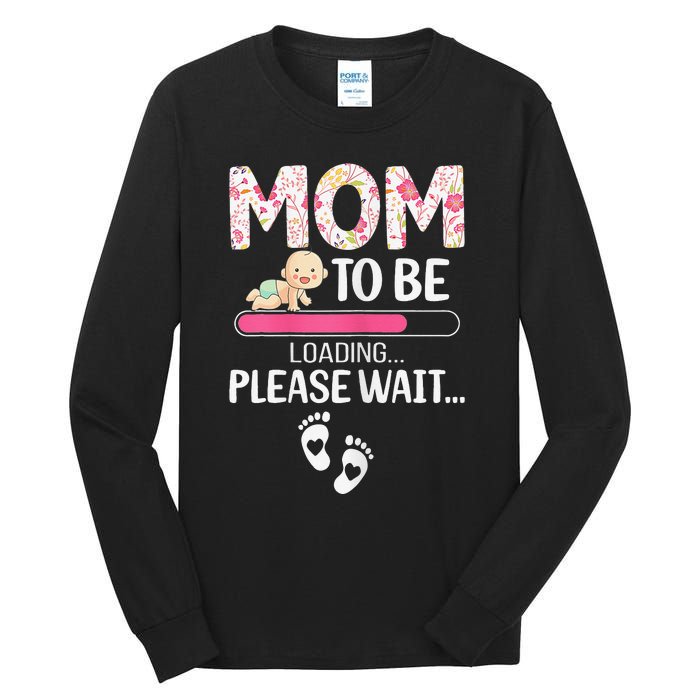 Mom To Be Mother's Day First Time Mom Pregnancy Tall Long Sleeve T-Shirt