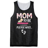 Mom To Be Mother's Day First Time Mom Pregnancy Mesh Reversible Basketball Jersey Tank