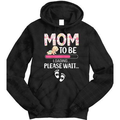 Mom To Be Mother's Day First Time Mom Pregnancy Tie Dye Hoodie