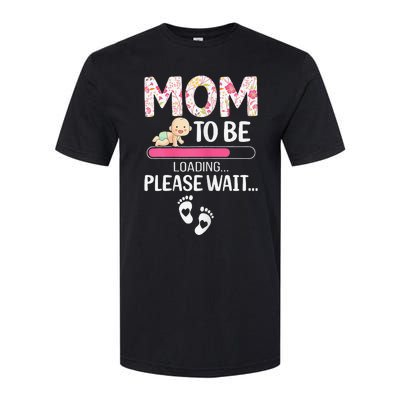 Mom To Be Mother's Day First Time Mom Pregnancy Softstyle CVC T-Shirt