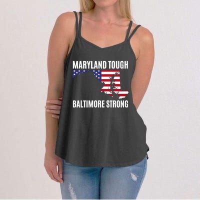 Maryland Tough Baltimore Strong Women's Strappy Tank