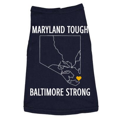 Maryland Tough Baltimore Strong Doggie Tank