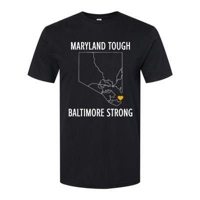 Maryland Tough Baltimore Strong Softstyle® CVC T-Shirt