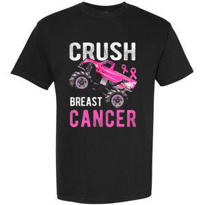 Monster Truck Breast Cancer Awareness Garment-Dyed Heavyweight T-Shirt