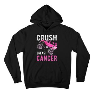 Monster Truck Breast Cancer Awareness Hoodie