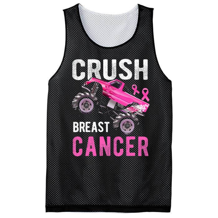 Monster Truck Breast Cancer Awareness Mesh Reversible Basketball Jersey Tank