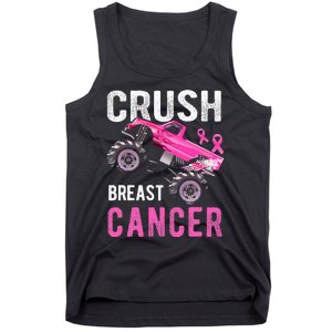 Monster Truck Breast Cancer Awareness Tank Top