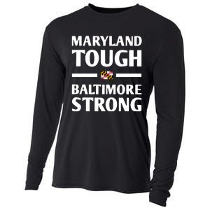 Maryland Tough Baltimore Strong Cooling Performance Long Sleeve Crew