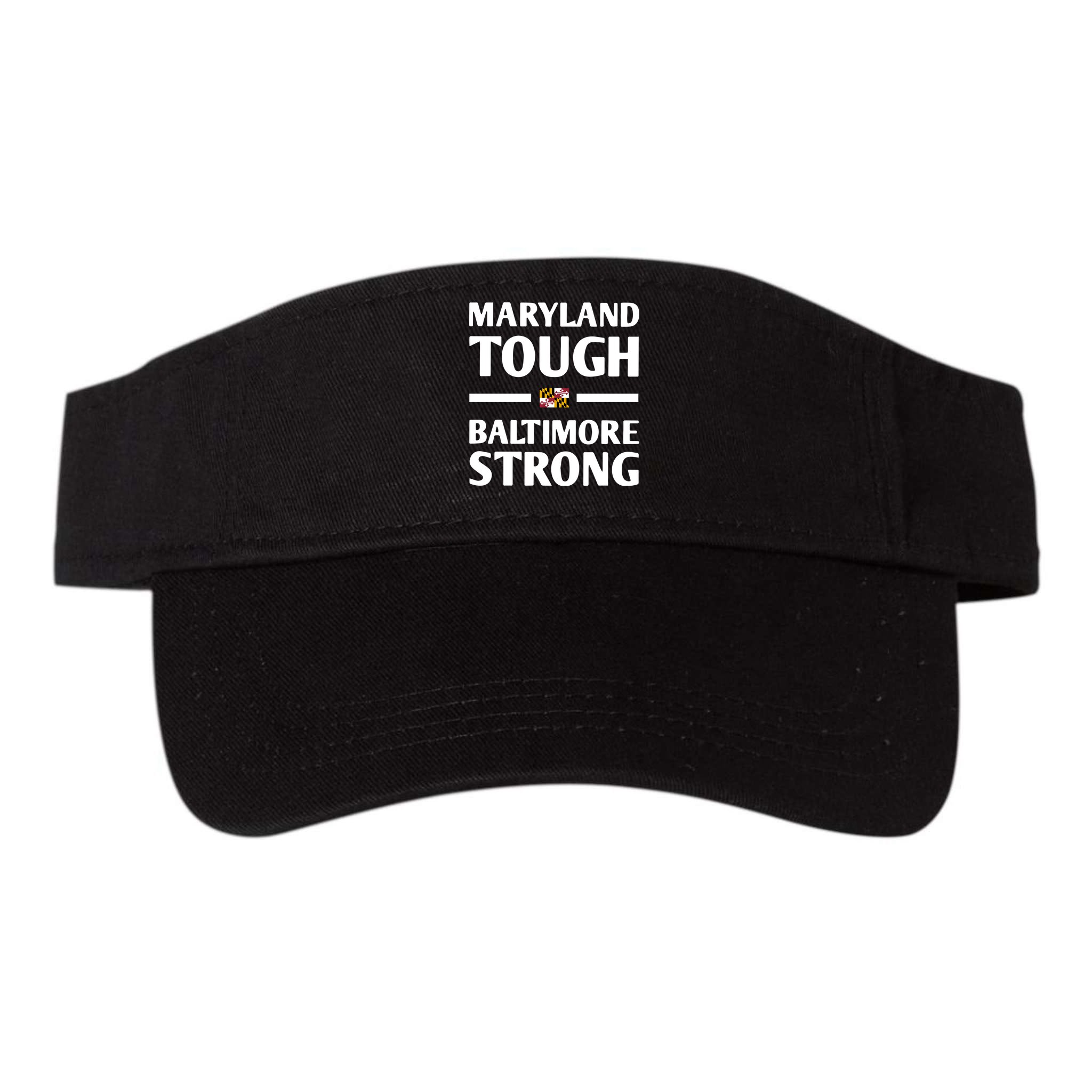Maryland Tough Baltimore Strong Visor