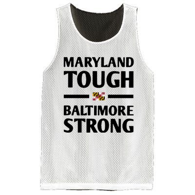 Maryland Tough Baltimore Strong Mesh Reversible Basketball Jersey Tank