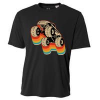 Monster Truck Big Vintage Style Cooling Performance Crew T-Shirt