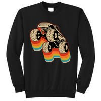 Monster Truck Big Vintage Style Sweatshirt