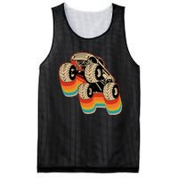 Monster Truck Big Vintage Style Mesh Reversible Basketball Jersey Tank