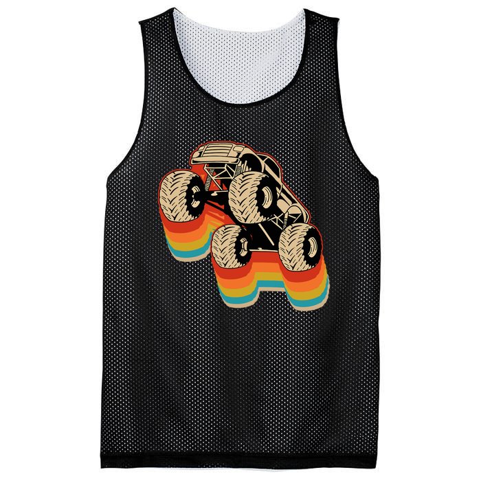 Monster Truck Big Vintage Style Mesh Reversible Basketball Jersey Tank