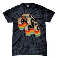 Monster Truck Big Vintage Style Tie-Dye T-Shirt