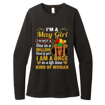 May Taurus Birthday Gift Once In Lifetime Kinda Woman Womens CVC Long Sleeve Shirt