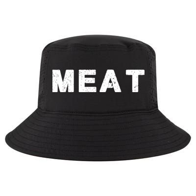 MEAT Tasty BBQ Food Funny Cool Comfort Performance Bucket Hat