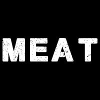 MEAT Tasty BBQ Food Funny 16 in Basic Backpack