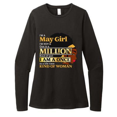 May Taurus Birthday Once In Lifetime Kinda Woman Womens CVC Long Sleeve Shirt