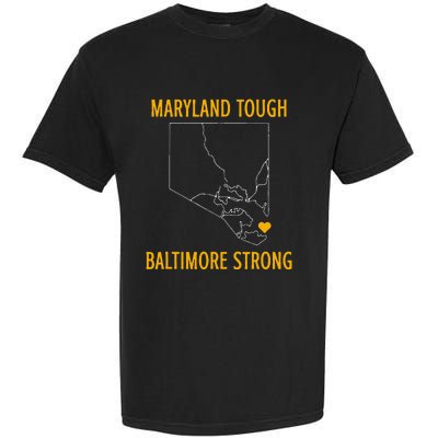 Maryland Tough Baltimore Strong Garment-Dyed Heavyweight T-Shirt