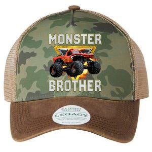 Monster Truck Brother Monster Truck Are My Jam Truck Lovers Legacy Tie Dye Trucker Hat