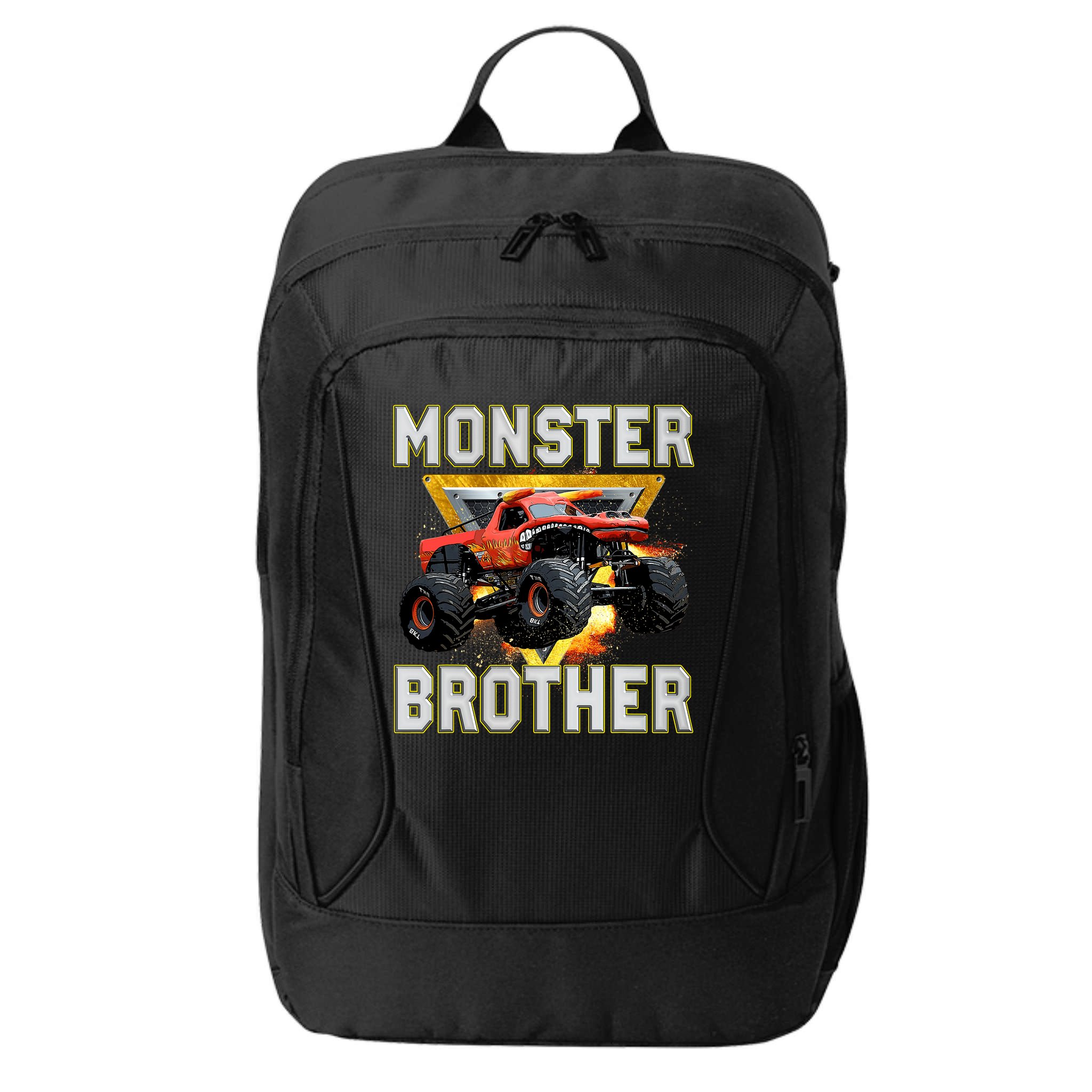 Monster Truck Brother Monster Truck Are My Jam Truck Lovers City Backpack