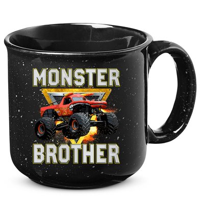 Monster Truck Brother Monster Truck Are My Jam Truck Lovers 15oz Campfire Ceramic Mug