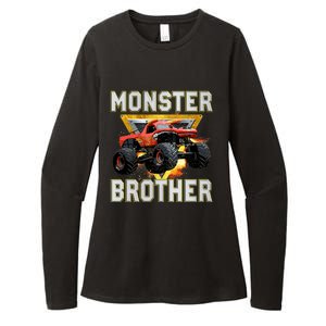 Monster Truck Brother Monster Truck Are My Jam Truck Lovers Womens CVC Long Sleeve Shirt