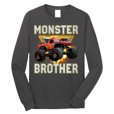 Monster Truck Brother Monster Truck Are My Jam Truck Lovers Long Sleeve Shirt