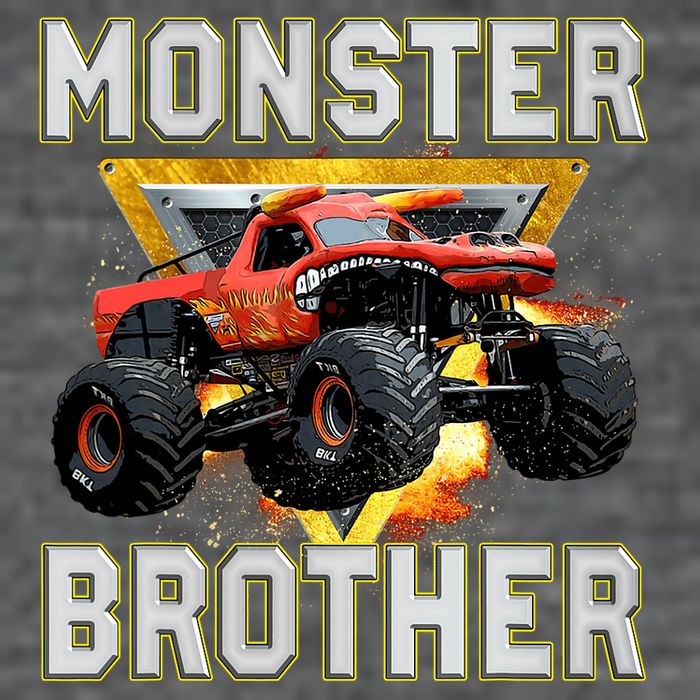 Monster Truck Brother Monster Truck Are My Jam Truck Lovers T-Shirt