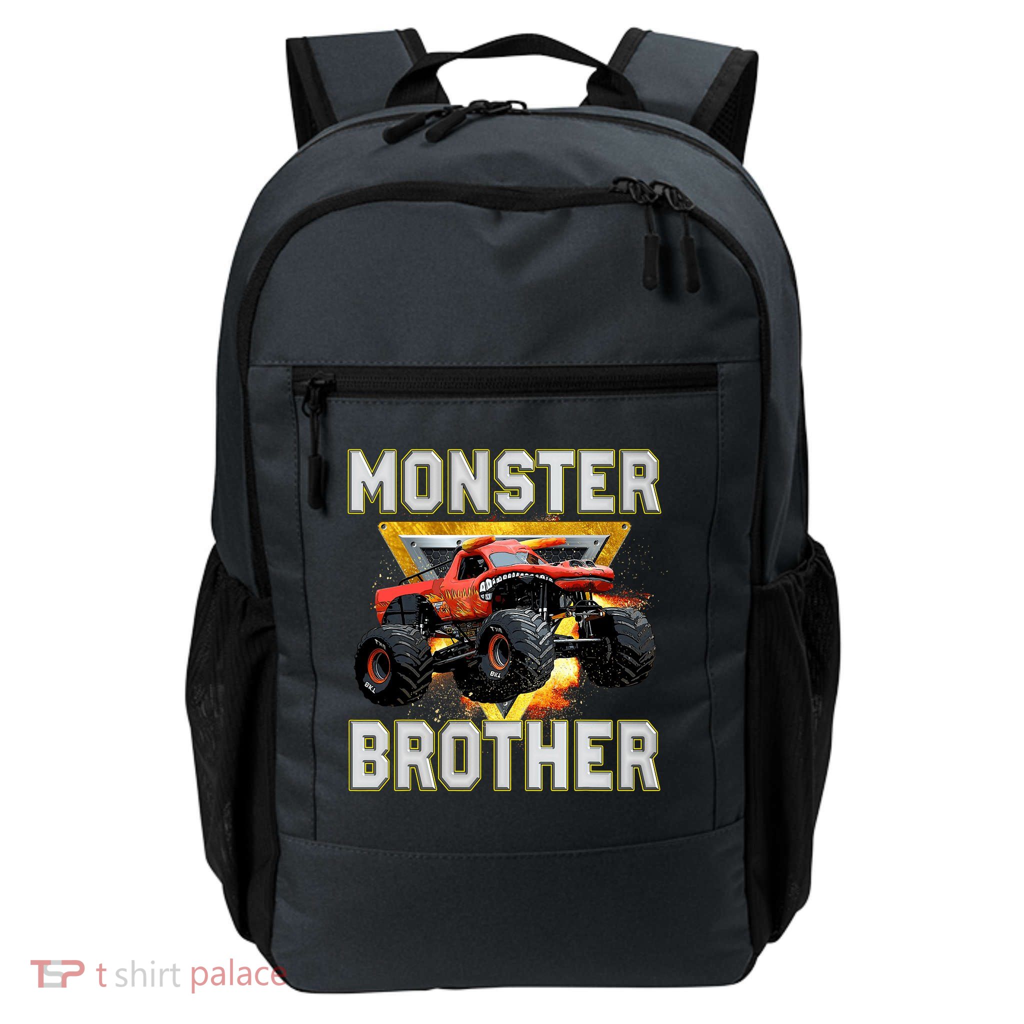 Monster Truck Brother Monster Truck Are My Jam Truck Lovers Backpack