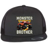 Monster Truck Brother Monster Truck Are My Jam Truck Lovers Flat Bill Trucker Hat