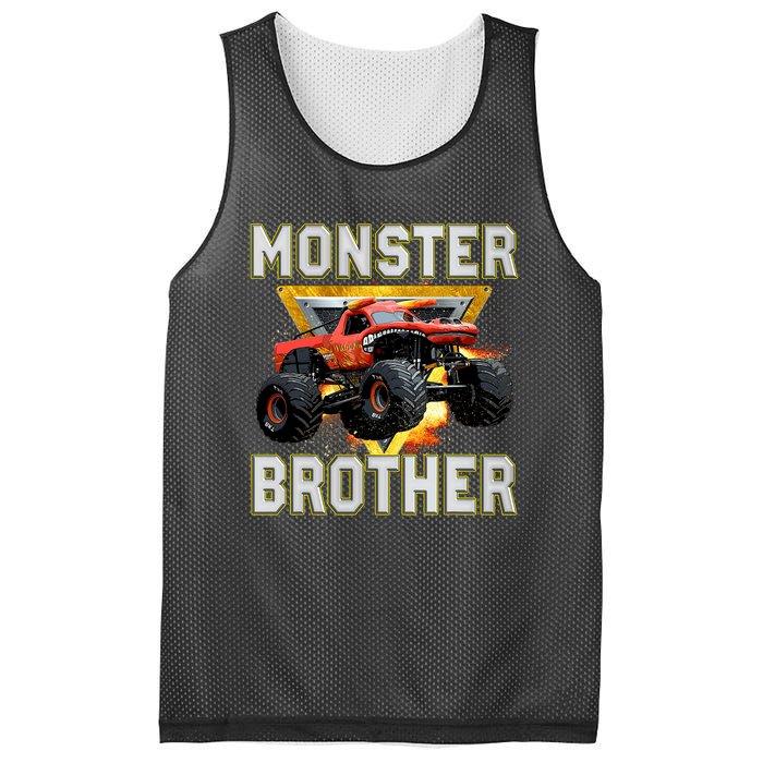 Monster Truck Brother Monster Truck Are My Jam Truck Lovers Mesh Reversible Basketball Jersey Tank