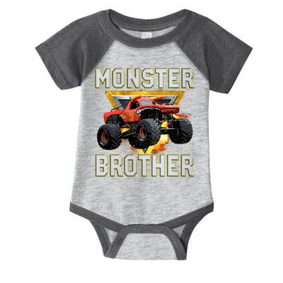 Monster Truck Brother Monster Truck Are My Jam Truck Lovers Infant Baby Jersey Bodysuit