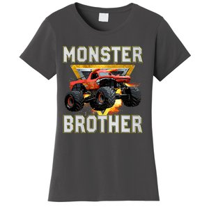 Monster Truck Brother Monster Truck Are My Jam Truck Lovers Women's T-Shirt