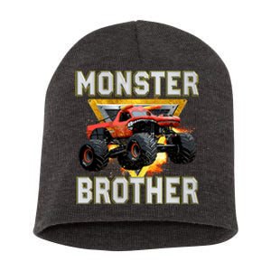 Monster Truck Brother Monster Truck Are My Jam Truck Lovers Short Acrylic Beanie