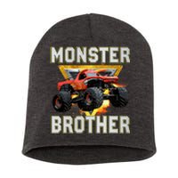 Monster Truck Brother Monster Truck Are My Jam Truck Lovers Short Acrylic Beanie