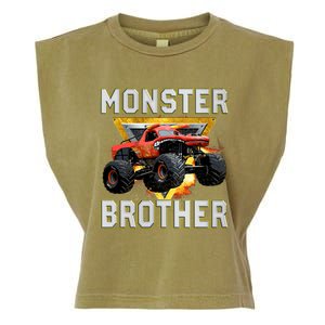 Monster Truck Brother Monster Truck Are My Jam Truck Lovers Garment-Dyed Women's Muscle Tee