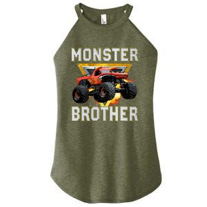 Monster Truck Brother Monster Truck Are My Jam Truck Lovers Women's Perfect Tri Rocker Tank