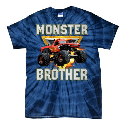 Monster Truck Brother Monster Truck Are My Jam Truck Lovers Tie-Dye T-Shirt