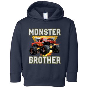 Monster Truck Brother Monster Truck Are My Jam Truck Lovers Toddler Hoodie