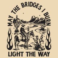 May The Bridges I Burn Light The Way Zip Tote Bag