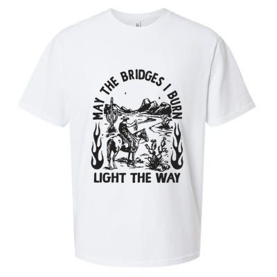 May The Bridges I Burn Light The Way Sueded Cloud Jersey T-Shirt
