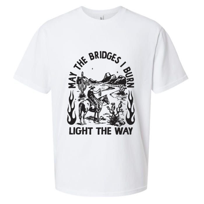 May The Bridges I Burn Light The Way Sueded Cloud Jersey T-Shirt