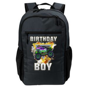 Monster Truck Birthday Boy Monster Truck Are My Jam Lovers Daily Commute Backpack