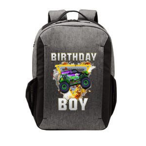 Monster Truck Birthday Boy Monster Truck Are My Jam Lovers Vector Backpack