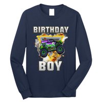 Monster Truck Birthday Boy Monster Truck Are My Jam Lovers Long Sleeve Shirt